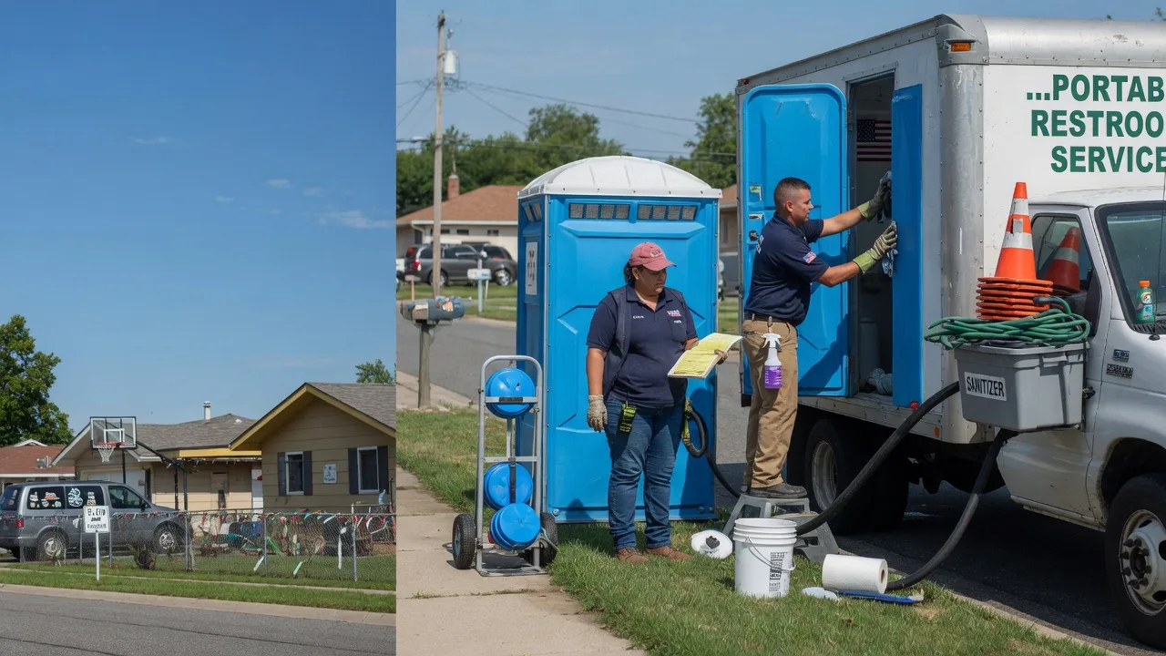 Portable Toilet Rental in Denmark, IA near me